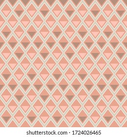 Abstract geometric image. Seamless vector, easy to change color. This pattern is suitable for fabrics, t-shirts, gift wrapping, postcards and other printing surfaces.
