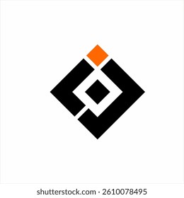 Abstract geometric initial letter JL logo design.