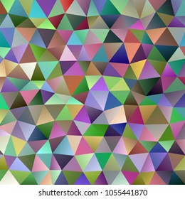 Abstract geometric irregular polygonal triangle background - vector graphic design