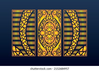 Resumen Fondo geométrico islámico Decorativo Ornamento árabe patrón sin foco