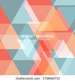 Abstract geometric or isometric polygon or low poly vector technology business concept background. EPS10 illustration style design.
