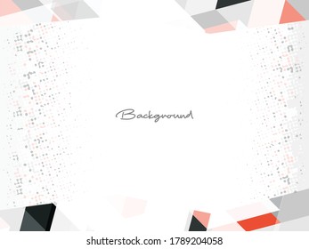 Resumen del fondo del concepto de negocio de la tecnología de vectores de polos bajos o polígon geométrico o isométrico. Diseño de estilo de ilustración EPS10.