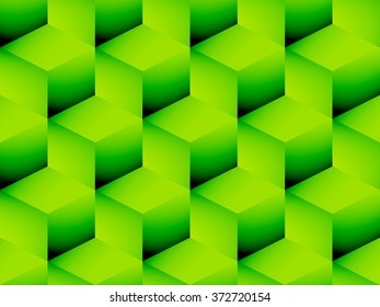 Abstract geometric isometric vector seamless pattern background