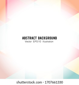 Abstrakte geometrische oder isometrische weiße und blaue Polygon oder Low-Poly-Vektortechnologie Business Concept Hintergrund. EPS10 Illustrationsdesign.