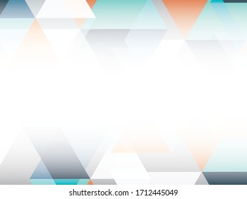 Antecedentes de los negocios de la tecnología de los vectores de poligonos azul y blanco geométrico o isométrico. Diseño de estilo de ilustración EPS10.