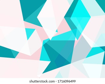 Antecedentes de los negocios de la tecnología de los vectores de poligonos azul y blanco geométrico o isométrico. Diseño de estilo de ilustración EPS10.