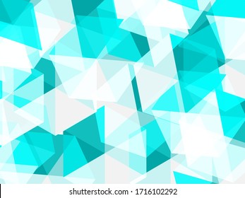 Antecedentes de los negocios de la tecnología de los vectores de poligonos azul y blanco geométrico o isométrico. Diseño de estilo de ilustración EPS10.