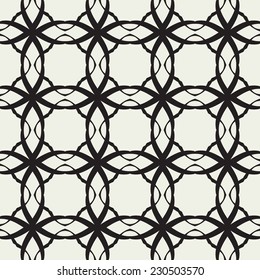 abstract geometric lace vector seamless pattern. retro pattern 