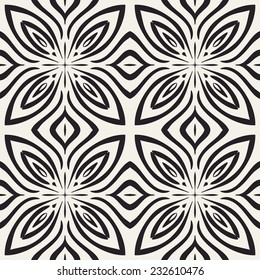 abstract geometric lace vector seamless pattern. retro pattern