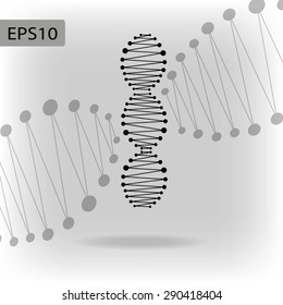 Abstract geometric lattice DNA, the scope of molecules
