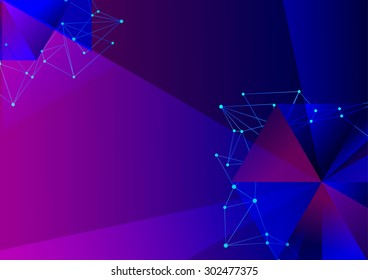 Abstract geometric lattice the scope of molecules