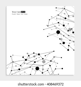 Abstract geometric lattice, the scope of molecules