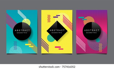 Abstract geometric , layout design template, vector pattern and background