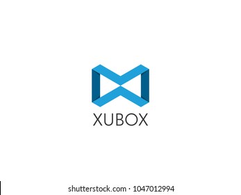 Abstract geometric letter MW WM logo template with hexagonal element object. infinite cube box shape icon symbol design for mail, corporate business, apps, data technology. Vector illustration.