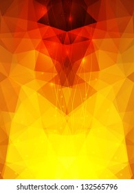 Abstract geometric light background