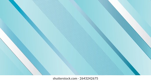 Abstract geometric light blue Background. with space for concept design Technology and modern.