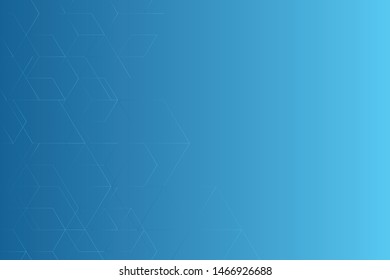 Abstract geometric light blue color background, vector illustration