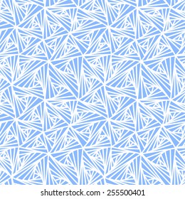 Abstract Geometric Light Blue Vector Pattern 