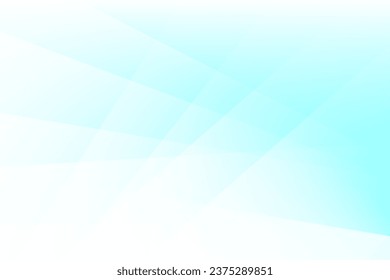 Abstract geometric light blue and white color background.