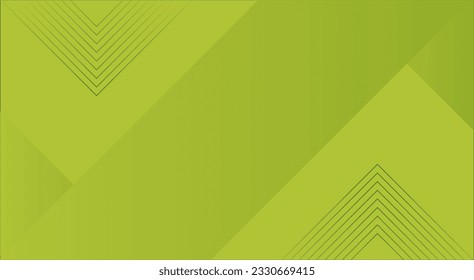 Abstract geometric light green background design template illustration