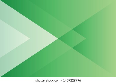 Abstract geometric light green color background, vector illustration