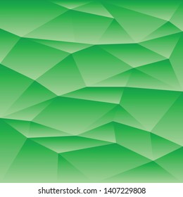 Abstract geometric light green color background, vector illustration