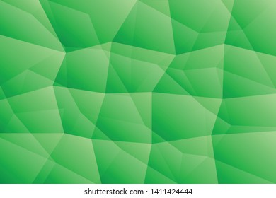 Abstract geometric light green color background, vector illustration