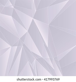 Abstract Geometric Light Purple Background. Vector Illustration.