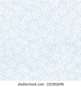 Abstract Geometric Light Vector Pattern. Blue and White Color 