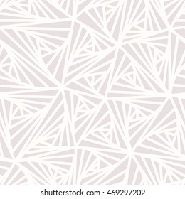 Abstract Geometric Light Vector Pattern. Modern seamless sample pattern. Light line abstract background