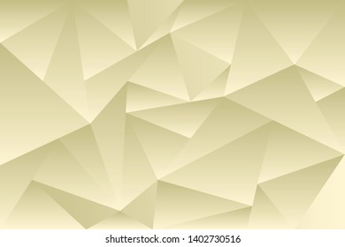 Abstract geometric light yellow color background, vector illustration
