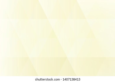 Abstract geometric light yellow color background, vector illustration