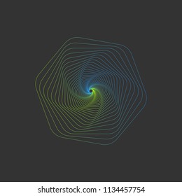 Abstract geometric line art background.