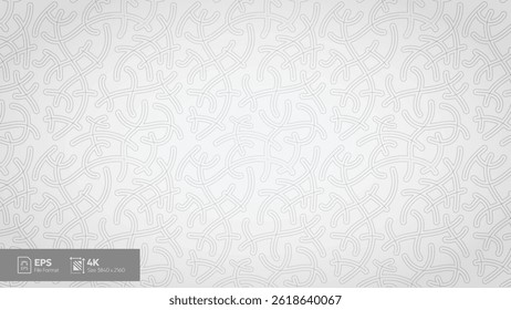 abstract geometric line art pattern on white background
