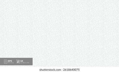 abstract geometric line art pattern on white background