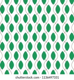 Abstract geometric line art seamless pattern background. Desige element can be used for backdrop, wallpaper, vector illustration