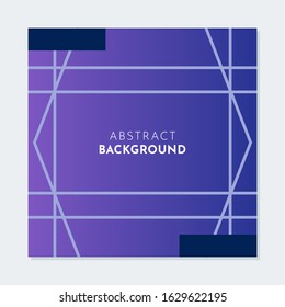 Abstract geometric line background. Simple purple background. Suitable for brochure, flyer and social media post template