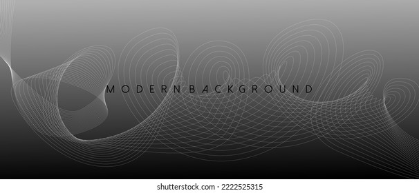 Abstract geometric line background. Vector illustration