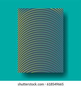 Abstract Geometric Line Cover Design layout for banners, wallpaper, flyers, invitation, posters, brochure, voucher discount - Vector illustration template