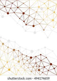 abstract geometric line DNA background