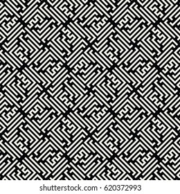 abstract geometric line graphic maze pattern background