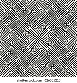 abstract geometric line graphic maze pattern background