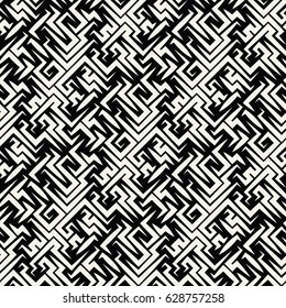 abstract geometric line graphic maze pattern background