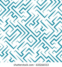 abstract geometric line graphic maze pattern background
