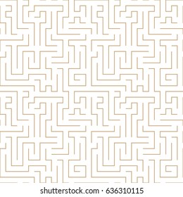 abstract geometric line graphic maze pattern background