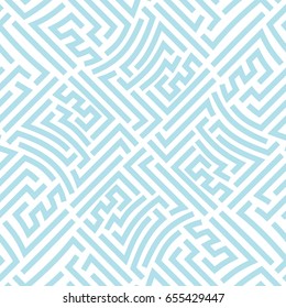 abstract geometric line graphic maze pattern background