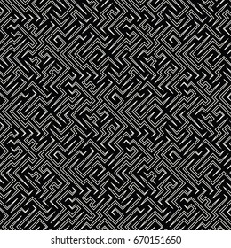 abstract geometric line graphic maze pattern background