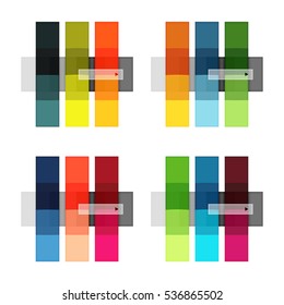 Abstract geometric line infographic templates. Geometric business abstract background for workflow layout, diagram, number options or web design