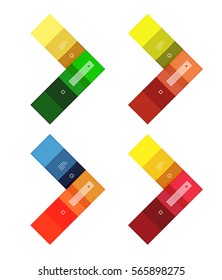 Abstract geometric line infographic templates. Geometric business abstract background for workflow layout, diagram, number options or web design
