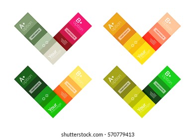 Abstract geometric line infographic templates. Geometric business abstract background for workflow layout, diagram, number options or web design